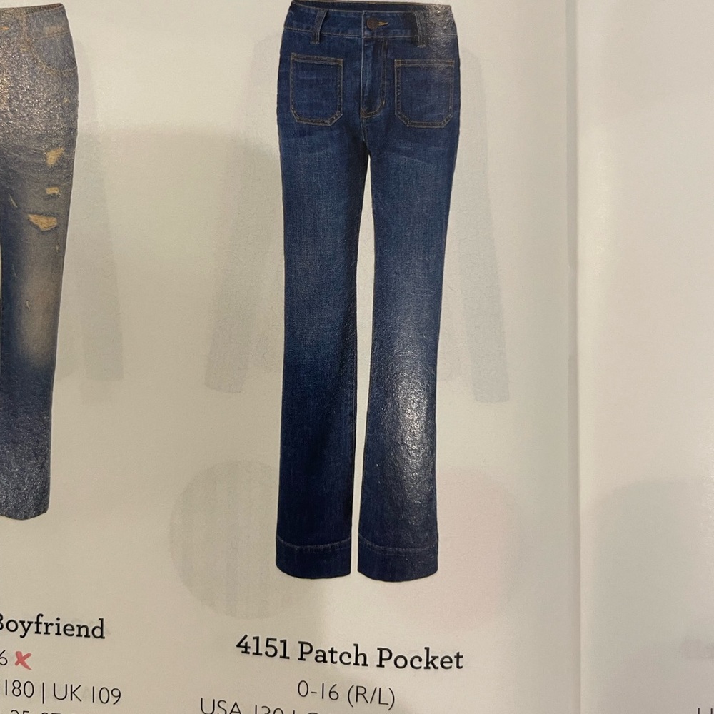 Cabi Patch pocket jeans